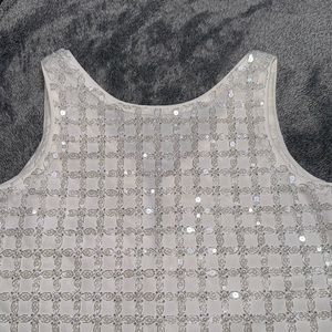 zara girls elegant pearl/ sequins dress